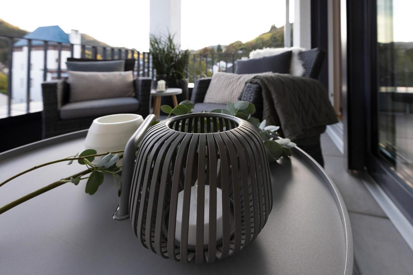 Neu Moselroyal Luxus 2-4 Pers Design Klima Apartment Трабен-Трарбах Екстериор снимка